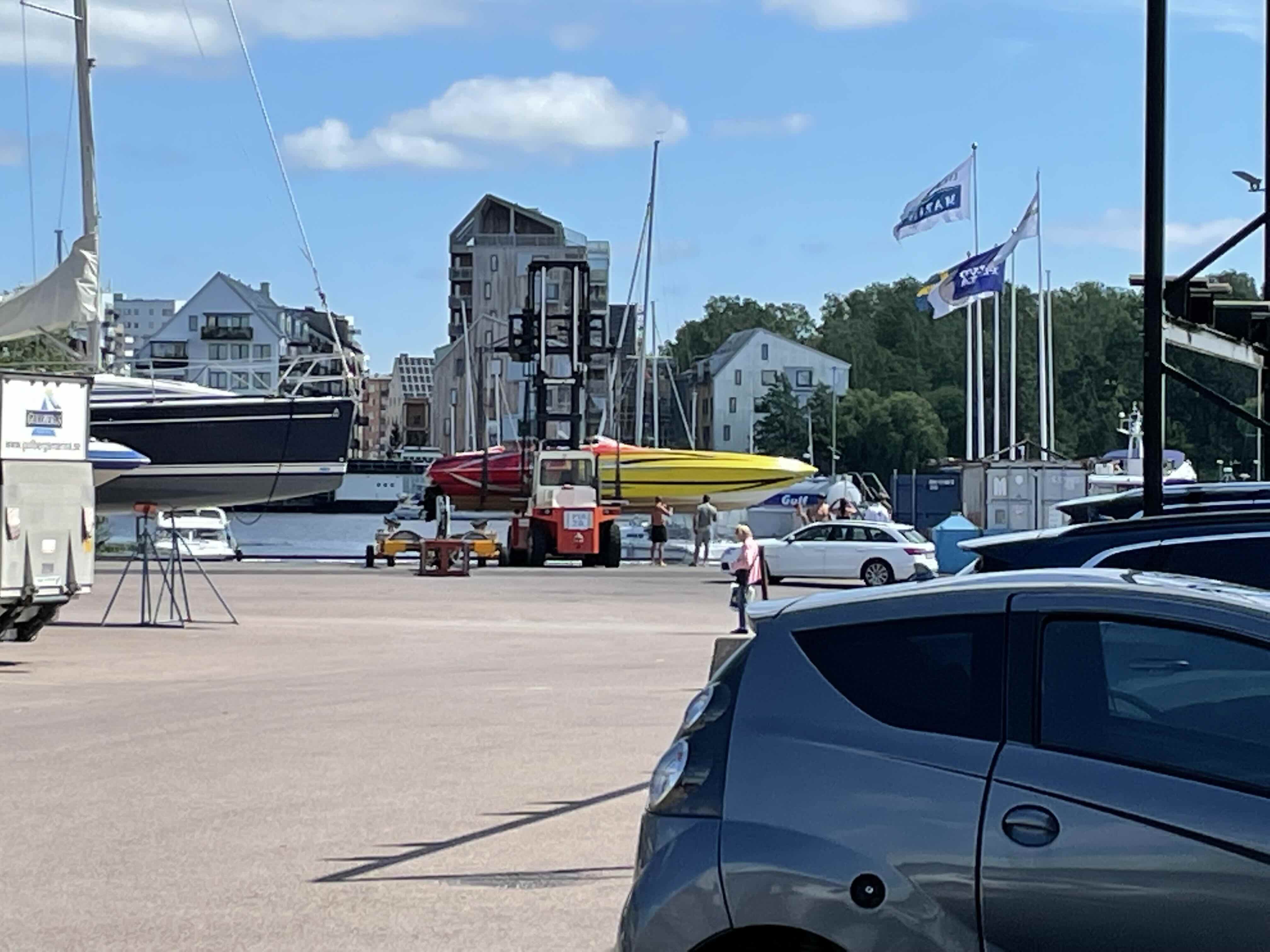 Högsäsong på Pir 28 i Västerås